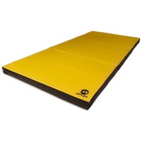 Jeflex Weichbodenmatte, 210cm x 100cm x 8cm, Made in Germany gelb|schwarz