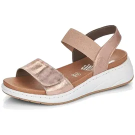 Rieker Sandale Damen Rosa 38