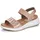 Rieker Sandale Damen Rosa 38