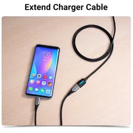 Vention USB-A auf USB-A 0,5 m Schwarz