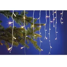EGB LED Eisregenlichterkette 2,5 m Warmweiß