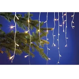 EGB LED Eisregenlichterkette 2,5 m Warmweiß