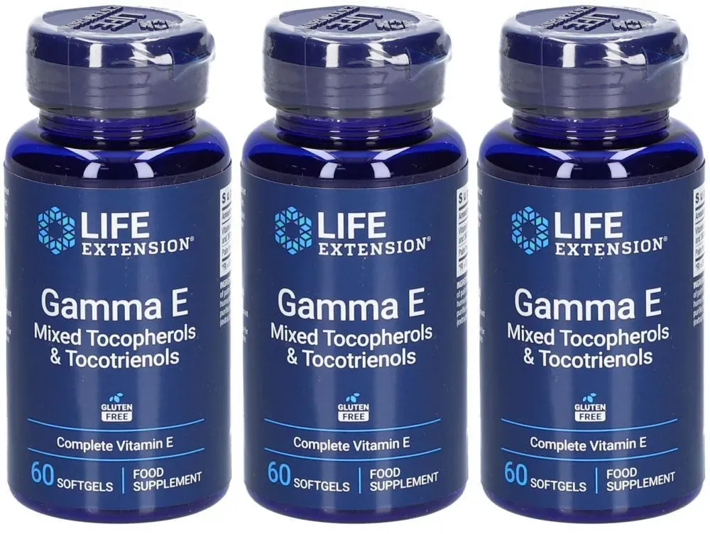 Life Extension® Gamma E Gemischte Tocopherole & Tocotrienole