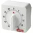 Fackelmann Intervall-Timer Kurzzeitwecker 6,8 x 6,8 x 5 cm weiß