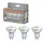 Osram LED-Leuchtmittel 2262864 4,7 W GU10 warmweiß 3 St.