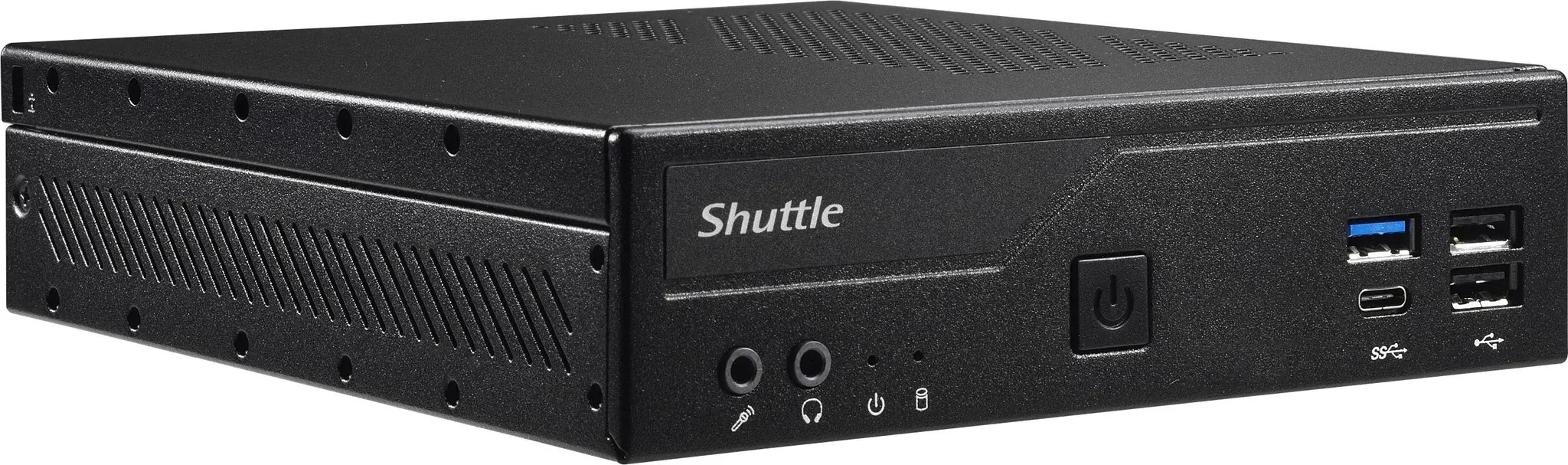 Shuttle Barebone XPC slim DH610S Black (Intel Core i3), Barebone