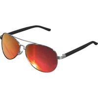 MSTRDS Sunglasses Mumbo Mirror, silver/red, One Size