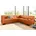 DOMO collection Ecksofa »Norma, moderne Armlehnen, zeitlos und elegant, L-Form«, wahlweise mit Bettfunktion