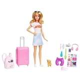 Mattel HJY18 Refreshed Travel Barbie,