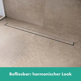 Hansgrohe RainDrain Compact Duschrinne 600 mm befliesbar edelstahl gebürstet