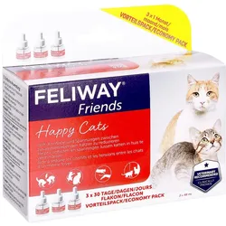 Feliway Friends Nachfüllflakon Vorteilspack für Katzen