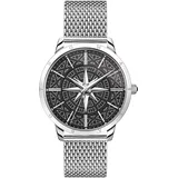 Thomas Sabo Rebel Spirit Kompass schwarz Analog Quarz Edelstahl WA0349-201-203-42 mm