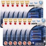 AgfaPhoto 12x Micro AAA Alkaline Batterie LR03 4er Pack Platinum