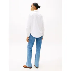 Tommy Hilfiger Hemdbluse OXFORD RELAXED FIT SHIRT Weiß 38