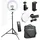 walimex pro Medow 960 Pro LED-Ringlicht mit Stativ, Bi-Color
