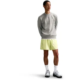 Nike Club Crew Fleece-Sweatshirt Herren 063 - dk grey heather/white L