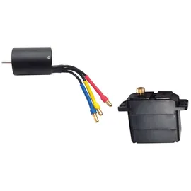 AMEWI RC-Auto Fighter PRO 4WD RTR schwarz/rot (RTR Ready-to-Run)