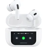 COFI 1453 Dudao U19 Kabellose In-Ear TWS kabelloser Bluetooth 5.3 Kopfhörer mit LED-Anzeige | Weiß - Weiß
