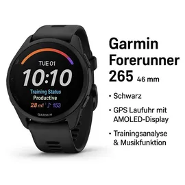 Garmin Forerunner 265 Schwarz