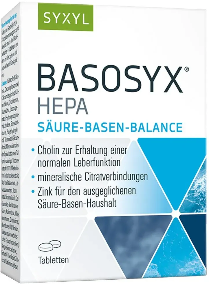 Syxyl Basosyx® Hepa mit Cholin, unterstützt die Leberfunktion zu erhalten