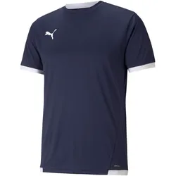 PUMA teamLIGA Trikot Herren peacoat/puma white L