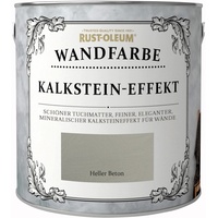 Rust-Oleum Wandfarbe Kalkstein-Effekt Heller Beton 2,5 l