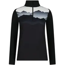 CMP Damen Rollkragenpullover, schwarz - D42