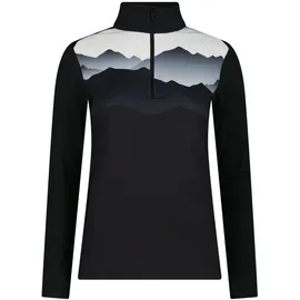 CMP Damen Rollkragenpullover, schwarz - D42
