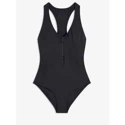 bonprix Badeanzug schnelltrocknend, schwarz, 48