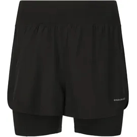 Endurance Less 2in1 Trainingsshorts Schwarz 36