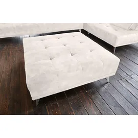 KAWOLA Sofa WIOLO Schlafsofa Daybed mit Hocker velvet