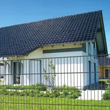 PEDDY SHIELD Einstabmattenzaun 2000 x 75 cm Grau/Metall