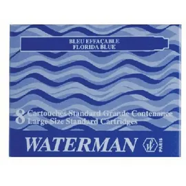 Waterman Tintenpatrone Standard schwarz 8 Stück