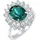 ELLI PREMIUM Elli Ring Grün Royal Zirkonia 925