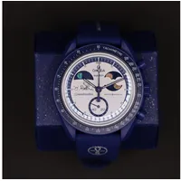 Swatch x Omega Mission to Earthphase Harvest Moon Armbanduhr