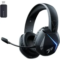 Somic 2.4G Wireless-Gaming-Headset für PS4, PS5, PC mit abnehmbarem