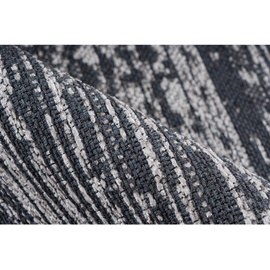 XXXLutz Vintage-Teppich, Grau, - 80x150 cm,