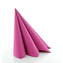 sovie HOME Serviette Violett aus Linclass® Airlaid, 40 x 40 cm, 12 Stück, Unifarben Basic Neutral