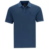 HAJO Poloshirt Garment Dye Kurzarmshirt mit Polokragen