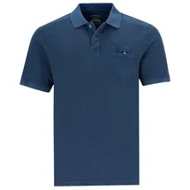 HAJO Poloshirt Garment Dye Kurzarmshirt mit Polokragen