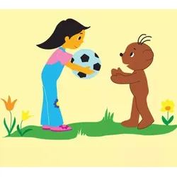 Boribon spielt Fußball - Diavortrag