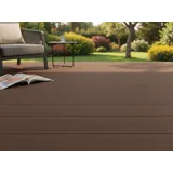KAHRS WPC Terrassendielen, 25x145 mm Braun, grob/fein, gebürstet, Hohlkammer