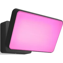 Philips Außenwandleuchte Aluminium 15,3 cm inkl. Bewegungsmelder schwarz