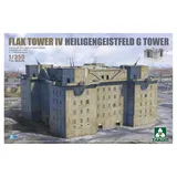 Takom 6005 TAK6005 FLAK TOWER IV Heiligengeistfeld Hamburg G Tower Maßstab 1:350
