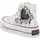 nan-ku Damen Plateau Sneaker Weiß 37