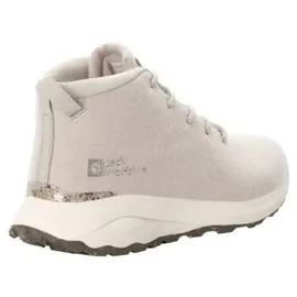 Jack Wolfskin Campfire Wool Mid W Sneaker, Dusty Grey, 39.5 EU