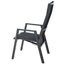 Siena Garden Bologna Move Sessel 56,5 x 77 x 113 cm anthrazit 4 St.