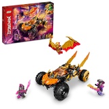 LEGO 71769 Ninjago Cole's Dragon Cruiser Neu für 2022 aus der NINJAGO: Kristallisierte TV-Serie mit 384 Teilen und 4 Minifiguren