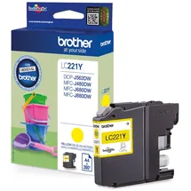 Brother LC-221YBP gelb