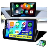 ESSGOO DAB+ Android 15 4+64G Carplay Für BMW X1 E84 2010-2015 GPS Navi RDS Autoradio (Digitalradio (DAB), RDS, AM, FM, Carplay Android Auto Bluetooth EQ USB GPS Navi WIFI Touchscreen) schwarz
